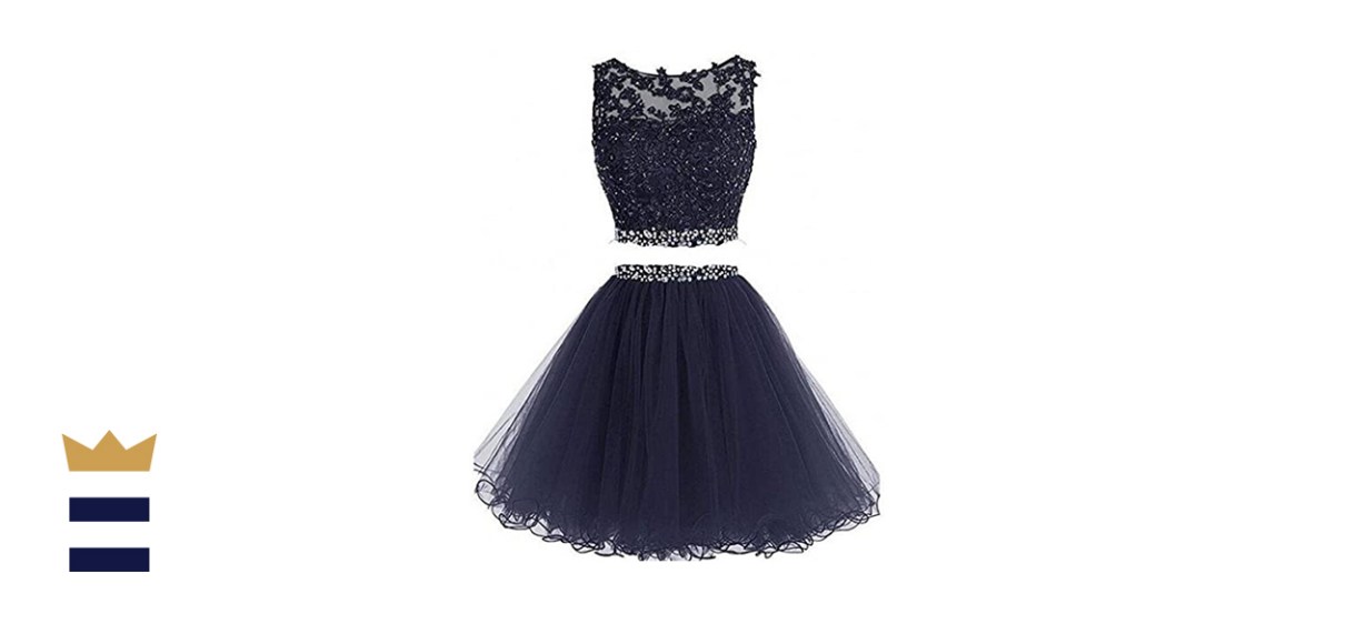 Dydsz Two-piece Short Homecoming Dress