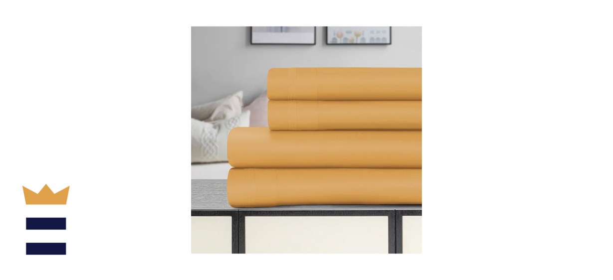 Eider &amp; Ivory Nemcova 1,500 Thread Count Cotton Sateen Sheet Set