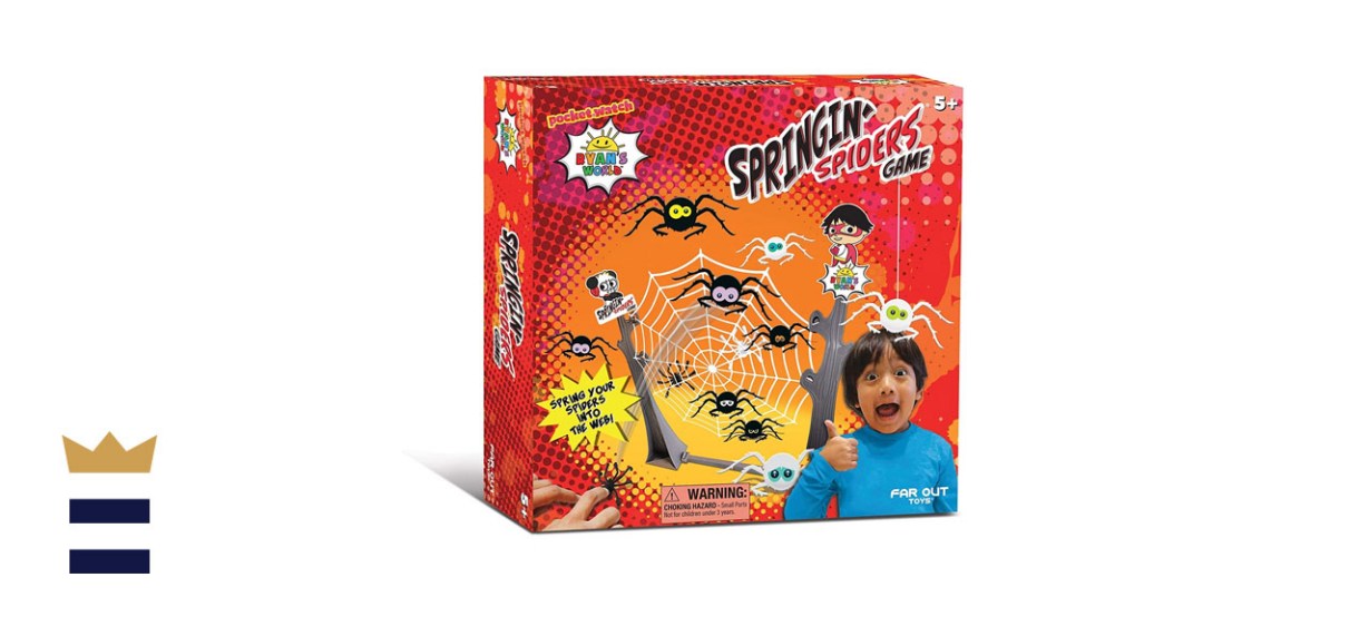 Far Out Toys Ryans World Springin Spiders Action Game