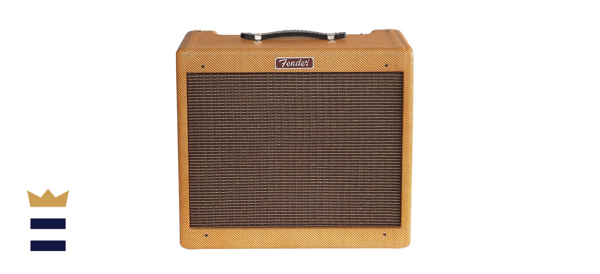 Fender C12N Blues Jr. 15-Watt Tube Amplifier with Reverb and Lacquered Tweed