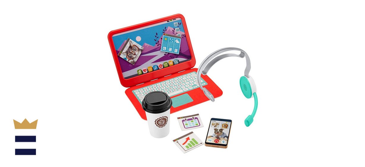 Fisher-Price My Home Office 8-Piece Play Set
