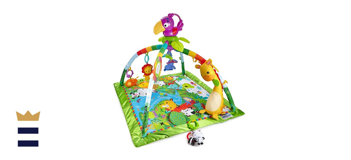 Fisher-Price Rainforest Music Lights Deluxe Gym 