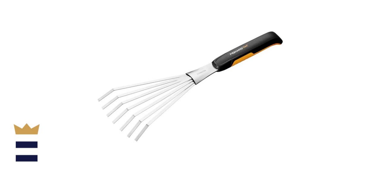 Fiskars 315520-1001 Xact Hand Garden Rake