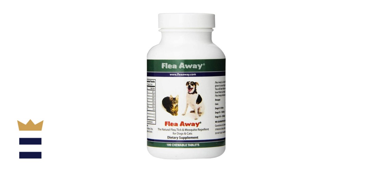 Flea Away Flea &amp; Tick Oral Treatment for Dogs &amp; Cats, 100 Chewable Tablets