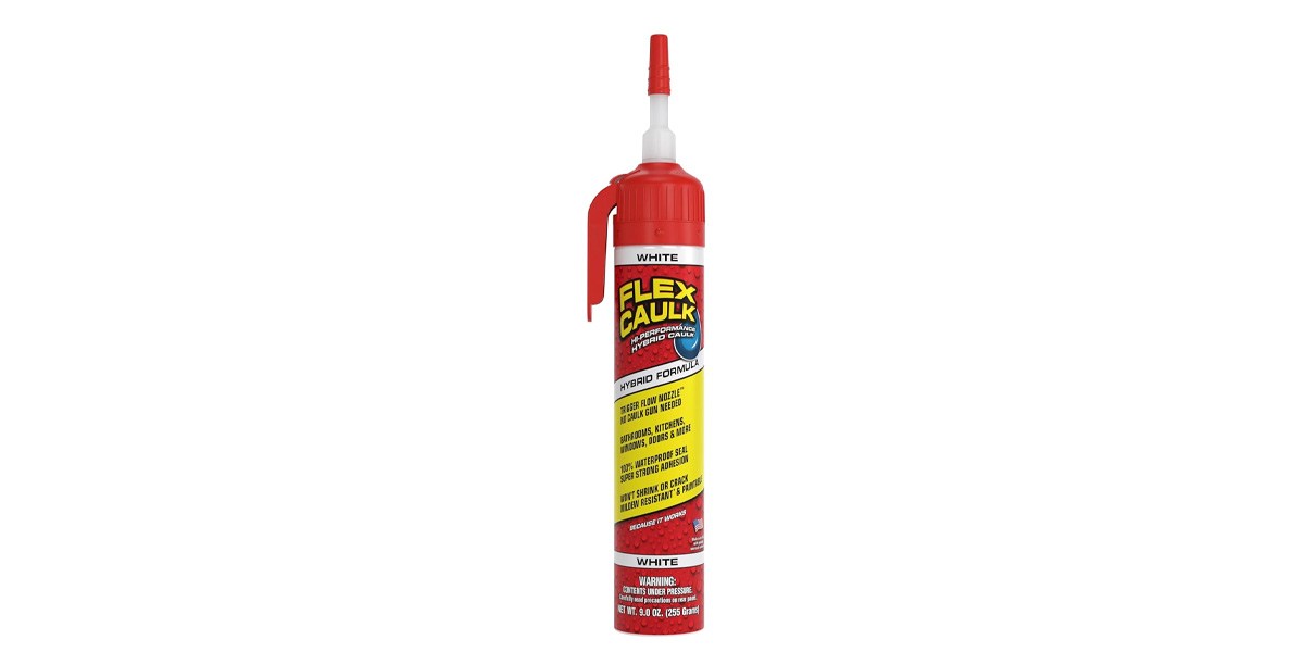 Flex Seal Flex Caulk Waterproof &amp; Weatherproof Hybrid Polymer Sealant