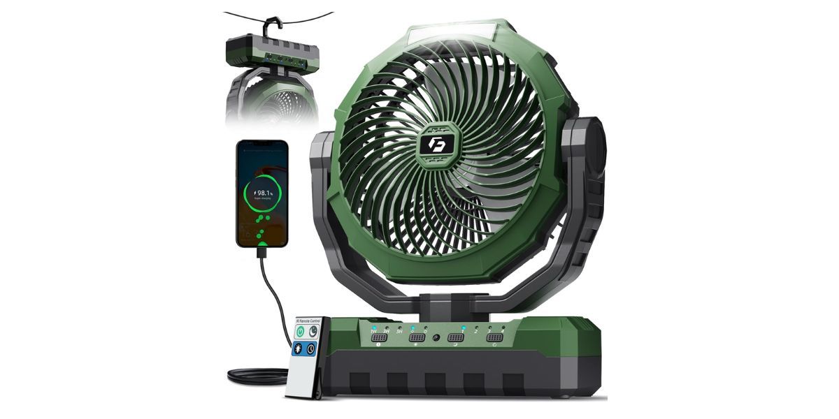 FRIZCOL 3-in-1 Camping Fan