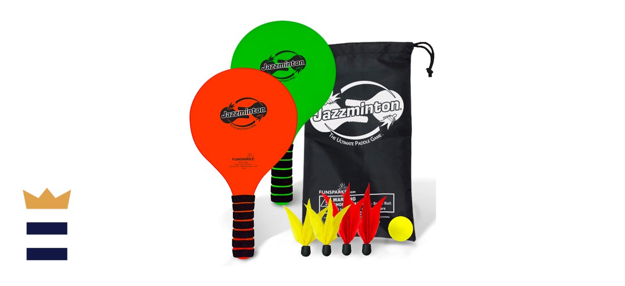 Funsparks Jazzminton Paddle Ball Game