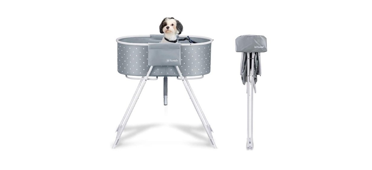 Furesh Elevated Folding Pet Bath