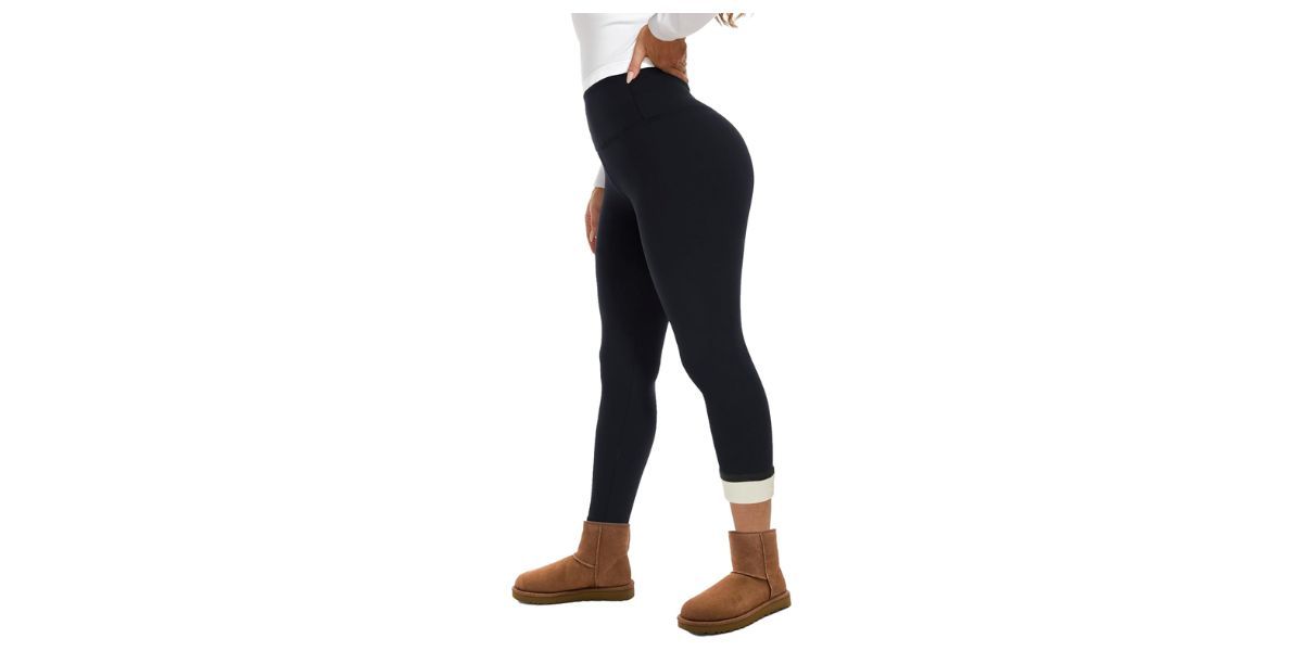 GAYHAY Fleece Lined Leggings for Women