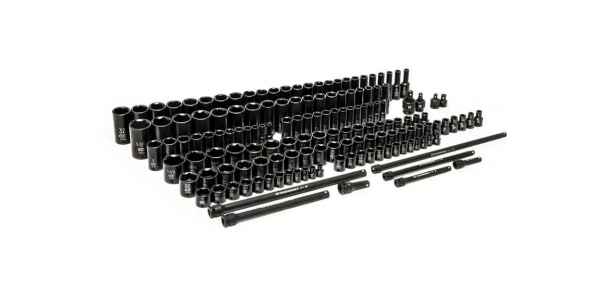 GearWrench 3-8-Inch And 1-2-Inch Drive Master Impact Socket Set