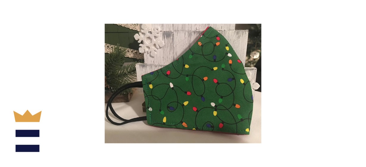 Glitz Cones Holiday Face Mask