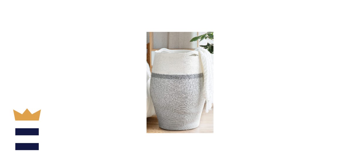 Goodpick Modern Curve Bucket Laundry Hamper