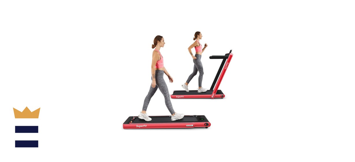 Goplus 2 in 1 Folding Treadmill