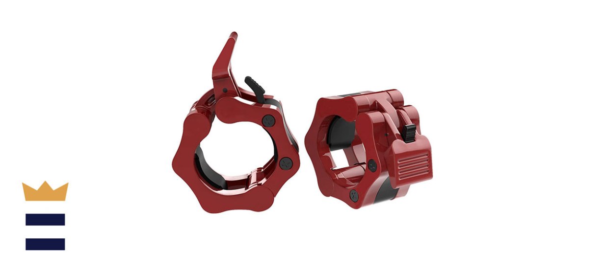 Greententljs 2-inch Quick Release Olympic Barbell Clamps