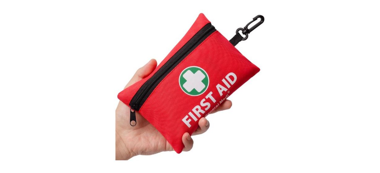  General Medi Mini First Aid Kit, 110 Piece Small First