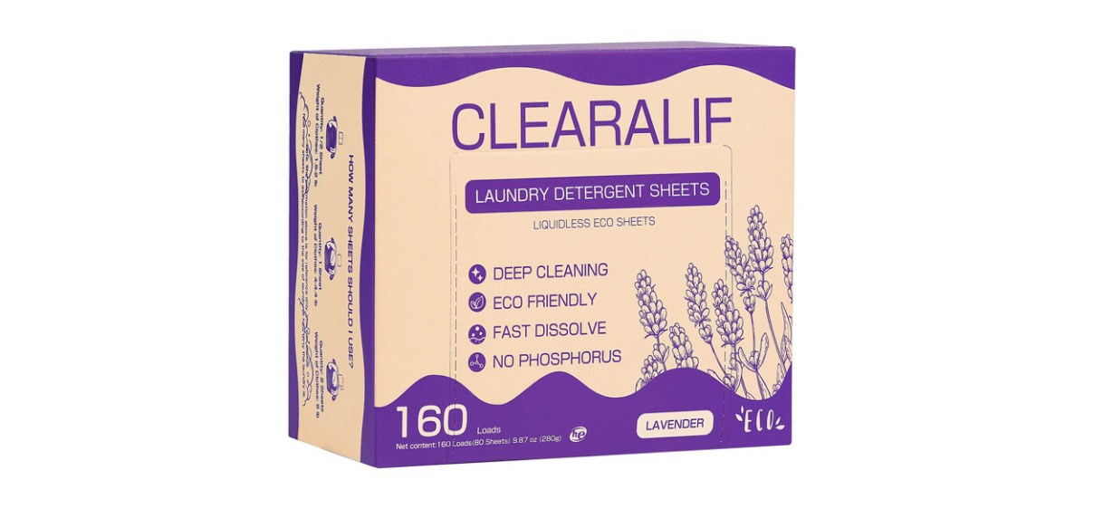 Clearalif Eco Laundry Detergent Sheets