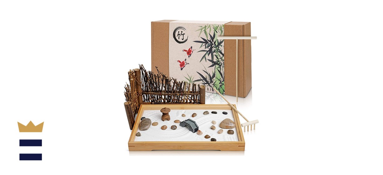 Hubert &amp; Quinn Japanese Zen Garden for Desk