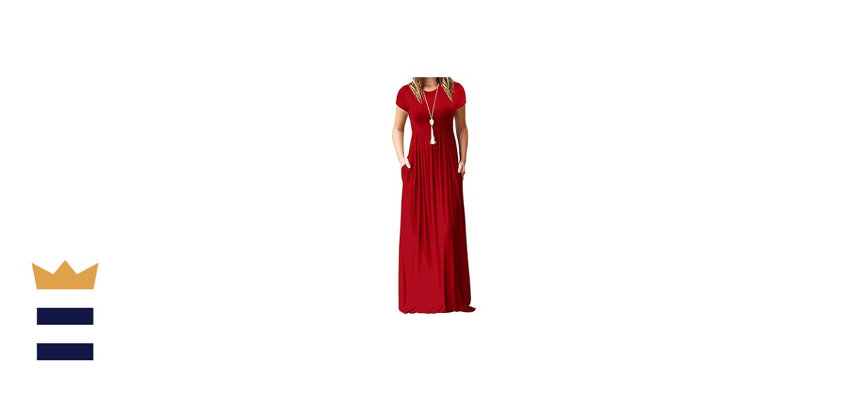 I2CRAZY Women's Summer Casual Maxi Dress