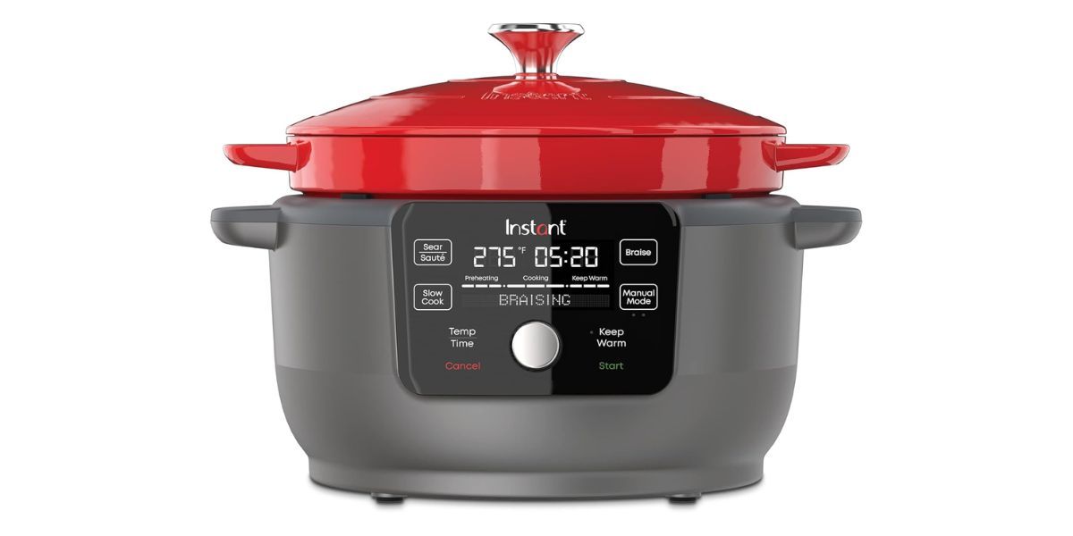 Instant Pot Electric Round Dutch Oven