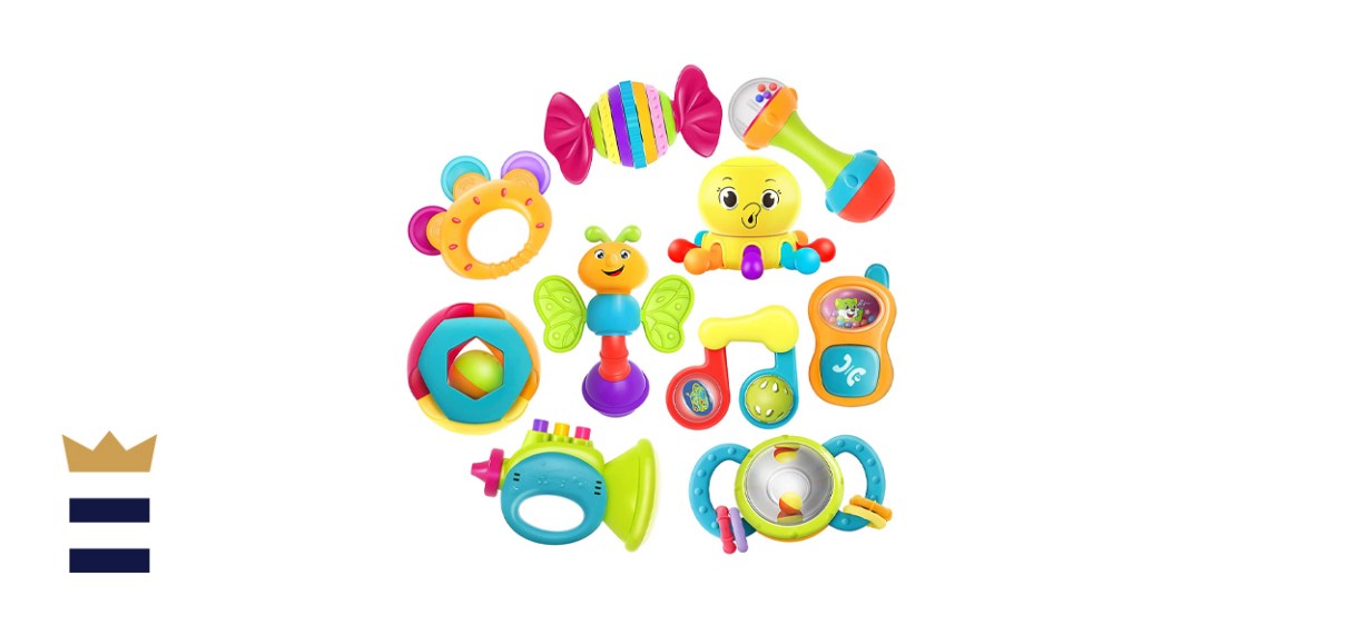 iPlay, iLearn 10pcs Baby Rattle Toys