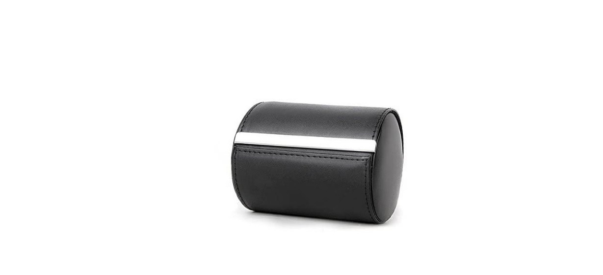 Iristide Cylinder Necktie Travel Storage Case