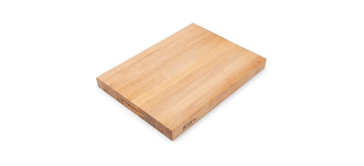 John Boos Maple Wood Edge-Grain Reverse Cutting Board 
