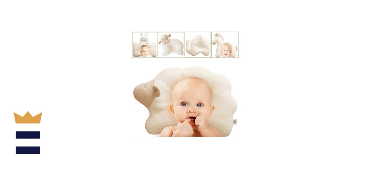 JOHN N TREE Organic Cotton Breathable Baby Pillow