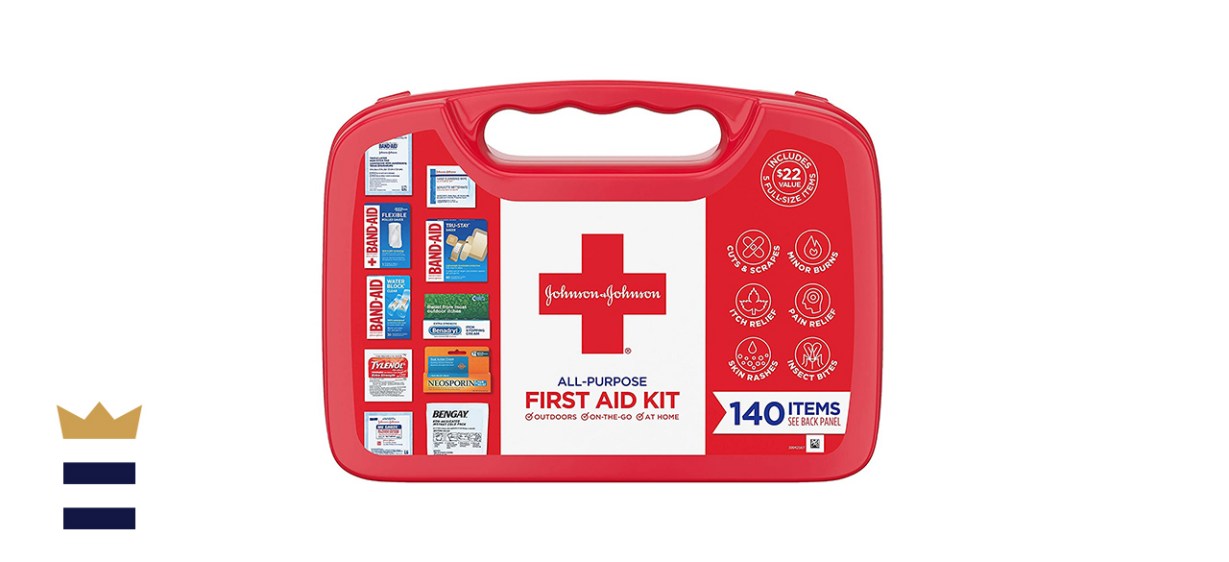 Johnson &amp; Johnson All-Purpose Portable Compact First Aid Kit