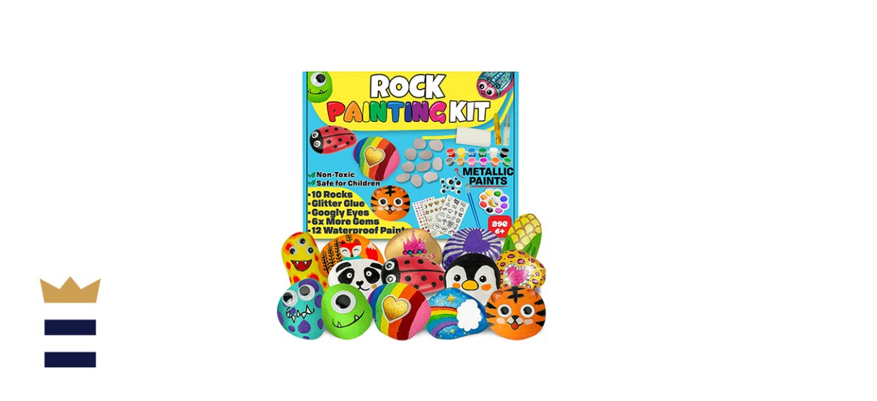 JOYEZA Deluxe Rock Painting Kit, Arts and Craft