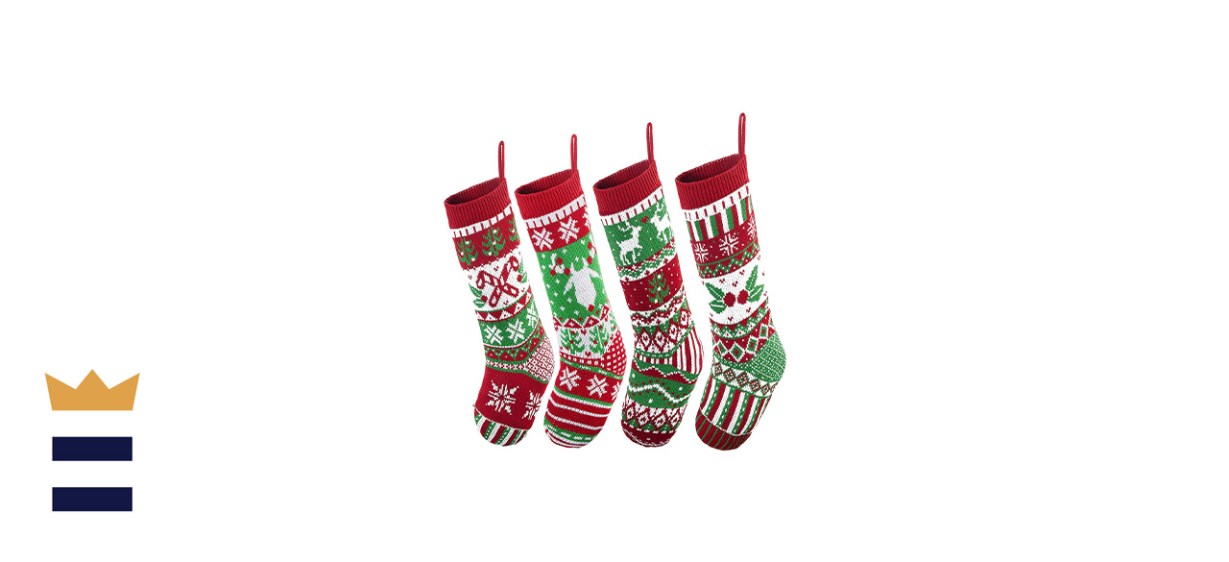 JOYIN 4-Pack 18-Inch Christmas Stockings