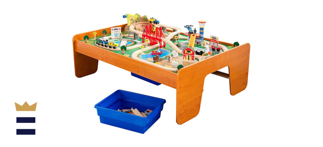 KidKraft Ride Around Town Train Set and Table