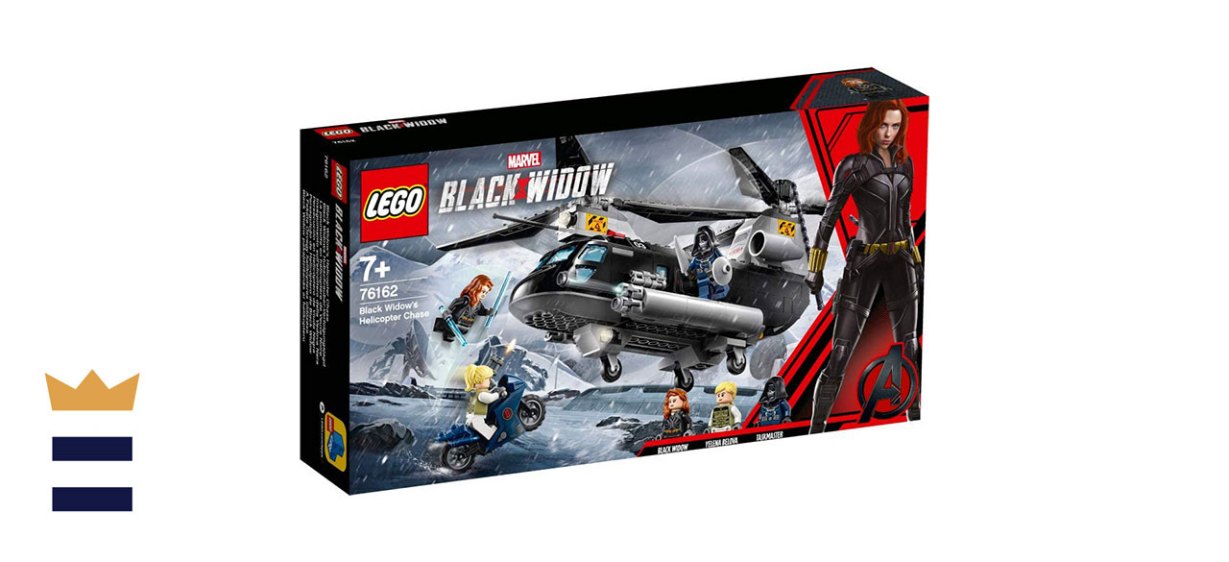 Lego Black Widow’s Helicopter Chase