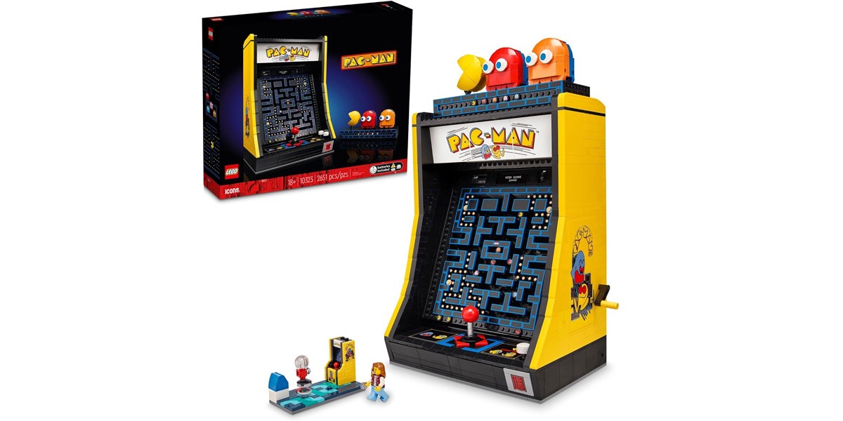 LEGO Icons PAC-Man Arcade Building Set 