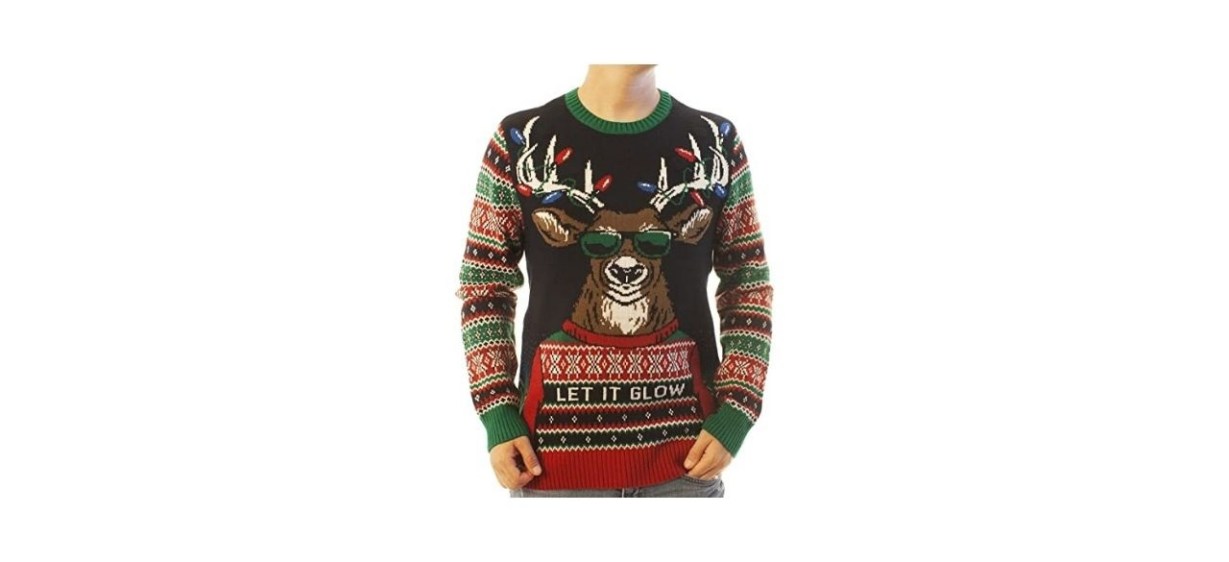 Light-up Ugly Christmas Sweater
