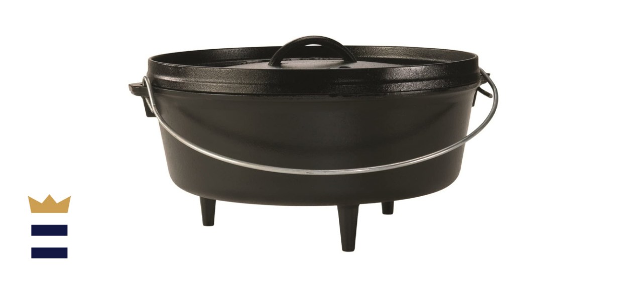 Lodge Cast Iron Camp 6-Quart Dutch Oven