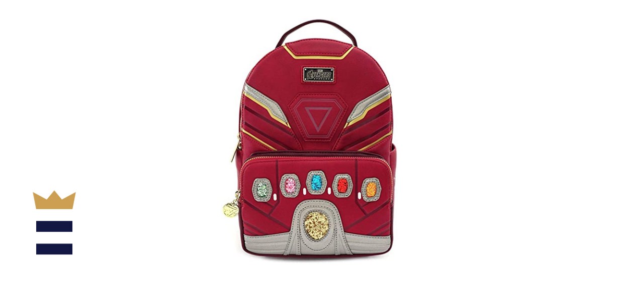 Loungefly x Marvel Avengers iron Gauntlet Endgame Hero Mini Backpack