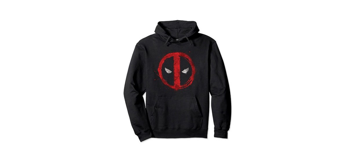 Marvel Deadpool Spray Paint Logo Pullover Hoodie