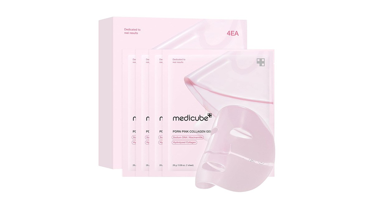 medicube Salmon DNA PDRN pink collagen jelly gel mask