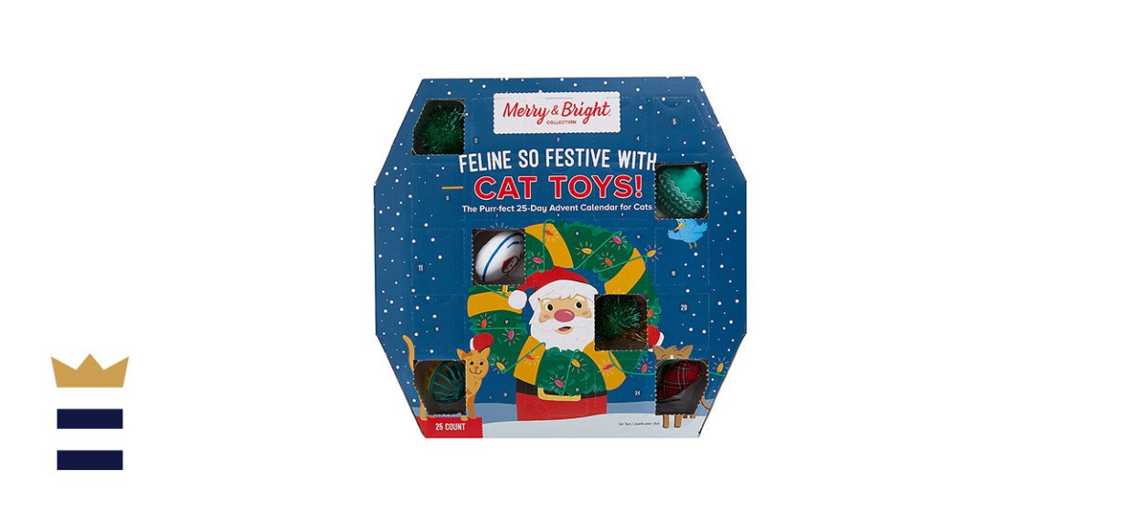 Merry &amp; Bright Holiday Feline So Festive With Cat Toys 25-Day Advent Calendar