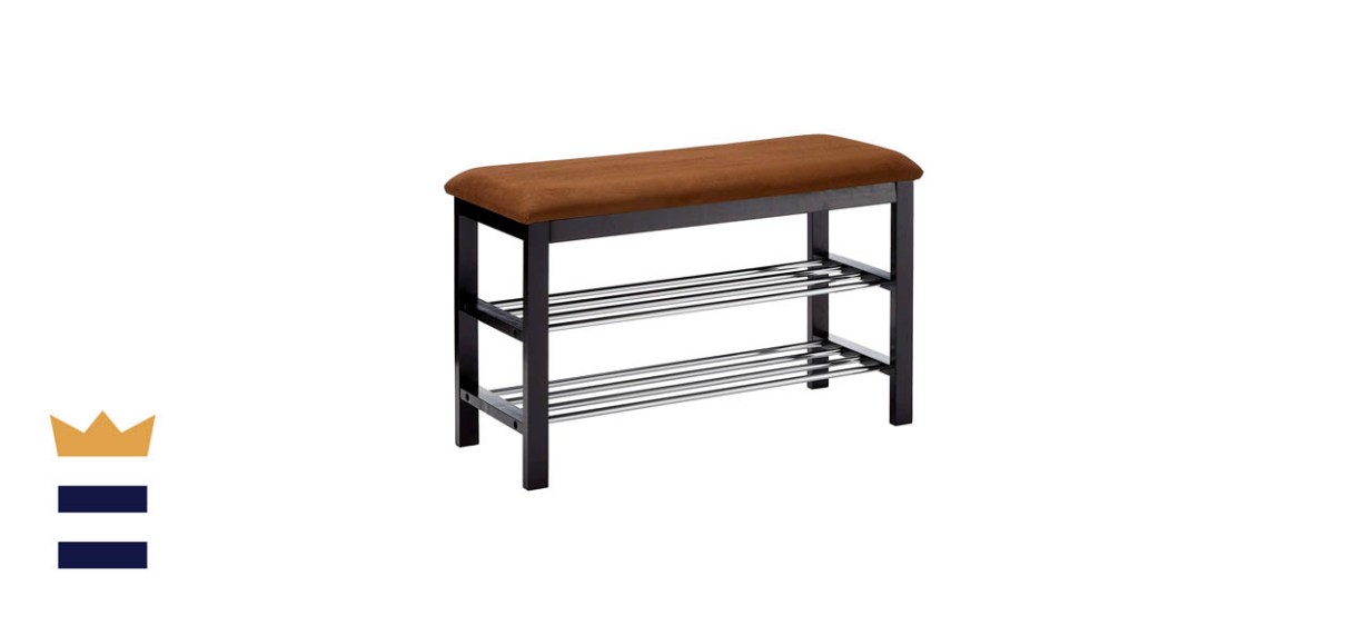 Micro Fabric Storage Organizer Shoe Rack And Hallway Bench