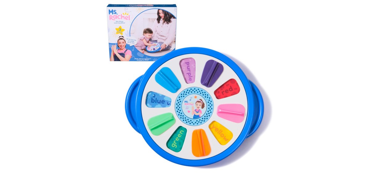 Ms. Rachel Spin &amp; Sing Learning Wheel