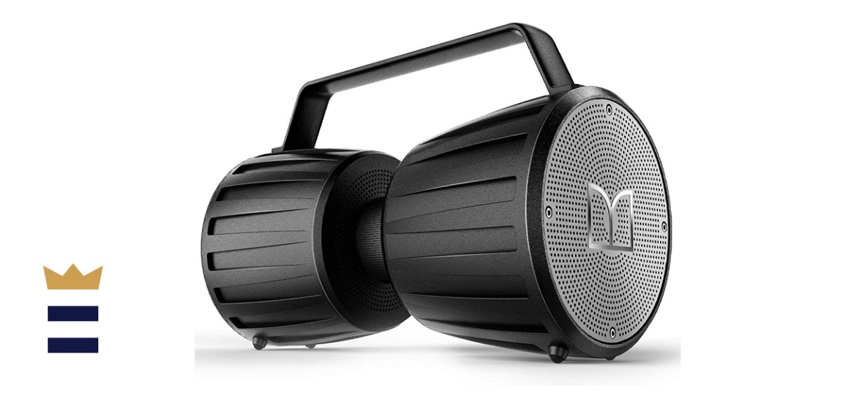 Monster Bluetooth Speaker, Adventurer Force IPX7 Waterproof Bluetooth Speaker 5.0 with Microphone Input