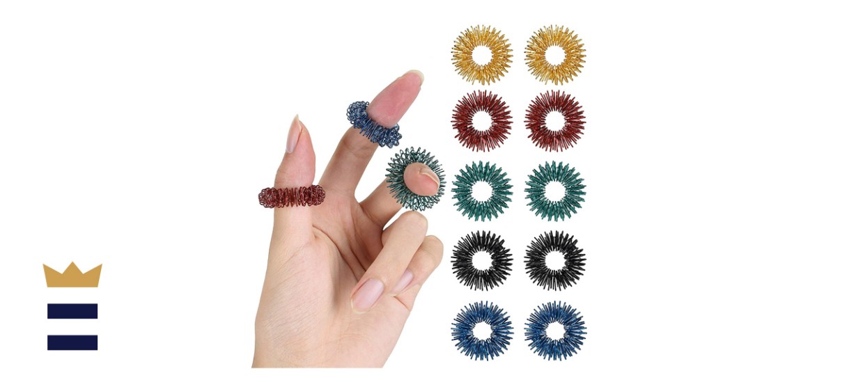 Mr. Pen Spiky Sensory Rings 10 Pack