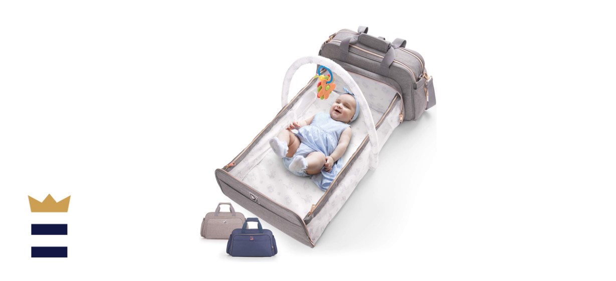 4-in-1 Convertible Baby Diaper Bag