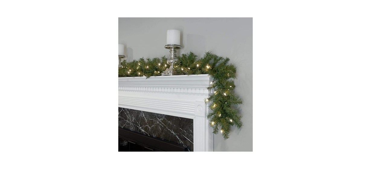 National Tree Company Lit Christmas Garland 
