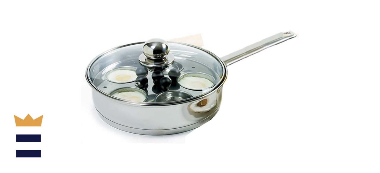 Norpro Stainless Steel Egg Poacher/Skillet Set