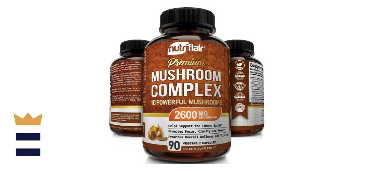 NutriFlair Mushroom Supplement 2600mg