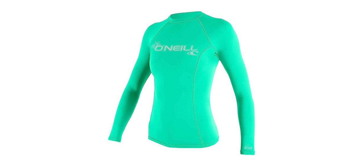 Best O'Neill Wetsuits Women's Basic Long Sleeve Rash Guard
