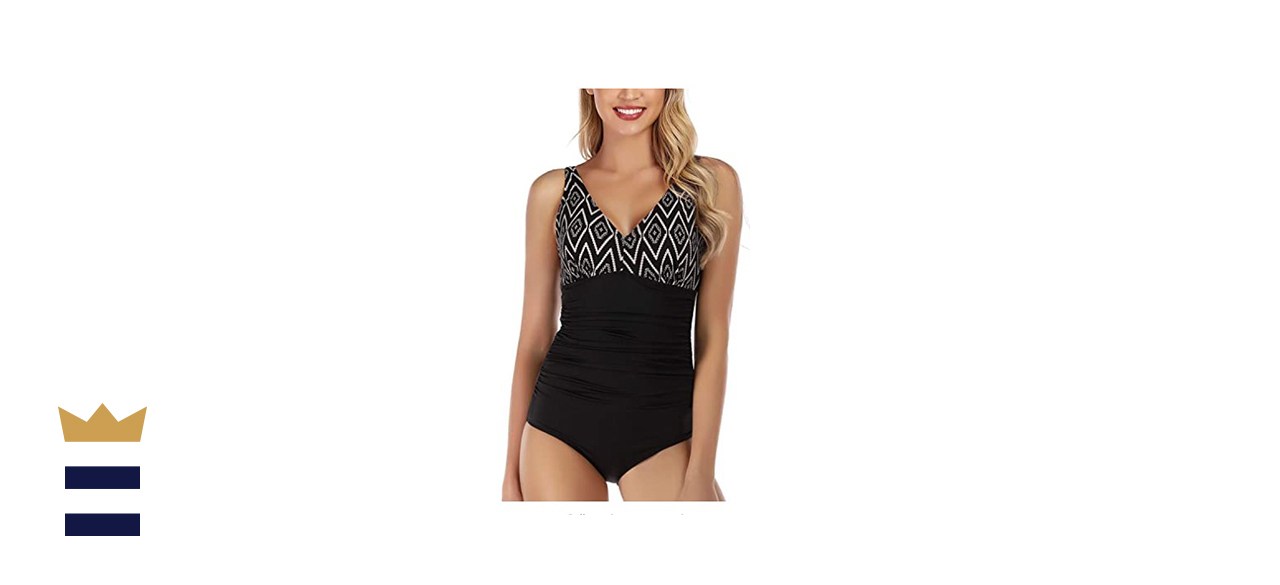 PERONA Women's Tummy Control Swimsuit