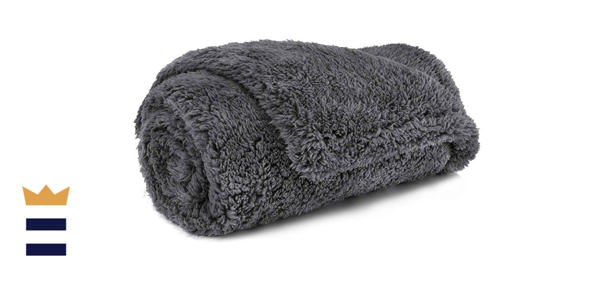 PetAmi Fluffy Waterproof Cat and Dog Blanket 